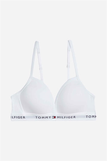 Tommy Hilfiger Triangle Bra Fixed - White